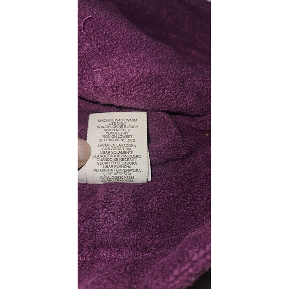 Arizona Jean Co. Purple Fleece Embroidered Y2K Bucket Hat - Picture 3 of 3